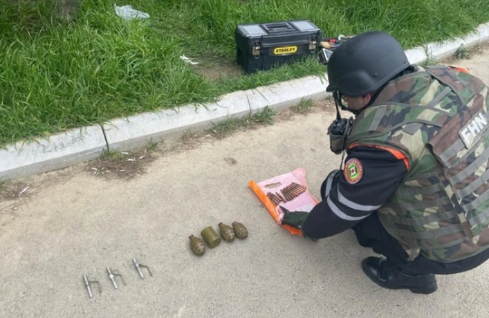 В Баку обнаружены боеприпасы