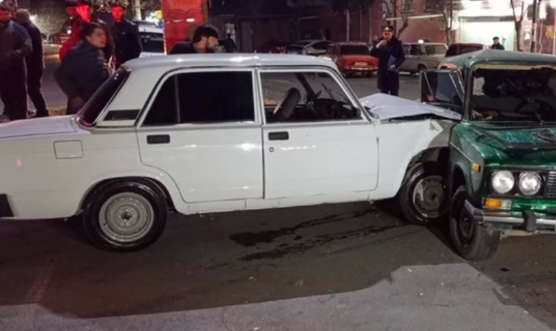 ДТП в Гяндже: пострадали дети