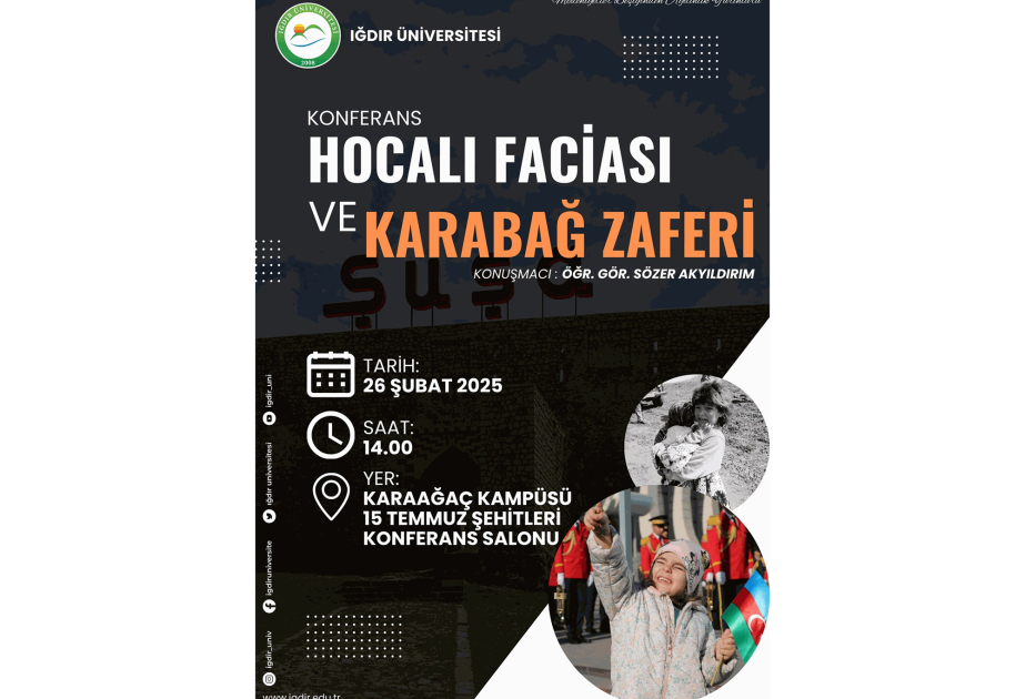В Ыгдырском университете пройдет конференция на тему Ходжалинского геноцида
