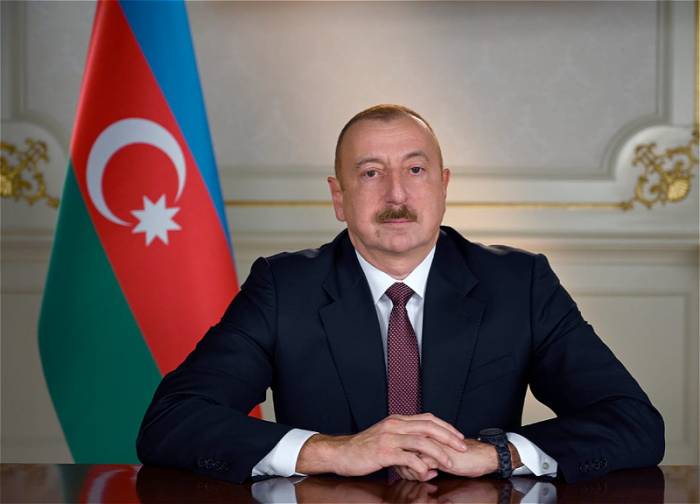 Президент Ильхам Алиев поздравил Императора Японии
