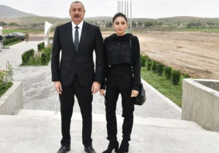 Ильхам и Мехрибан Алиевы в Агдаме - ОБНОВЛЕНО