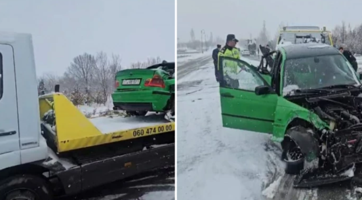ДТП в Нахчыване, есть пострадавший