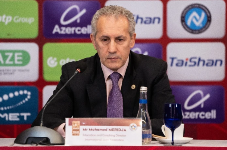 Президент IJF выразил благодарность Азербайджану за организацию престижного турнира
