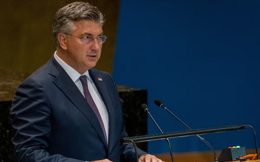 Премьер-министр Хорватии проведет встречу с министром экономики Азербайджана