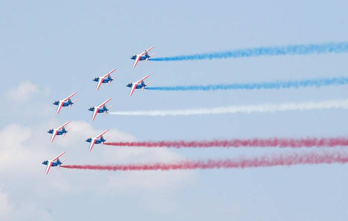 На востоке Франции разбились два самолета группы Patrouille de France
