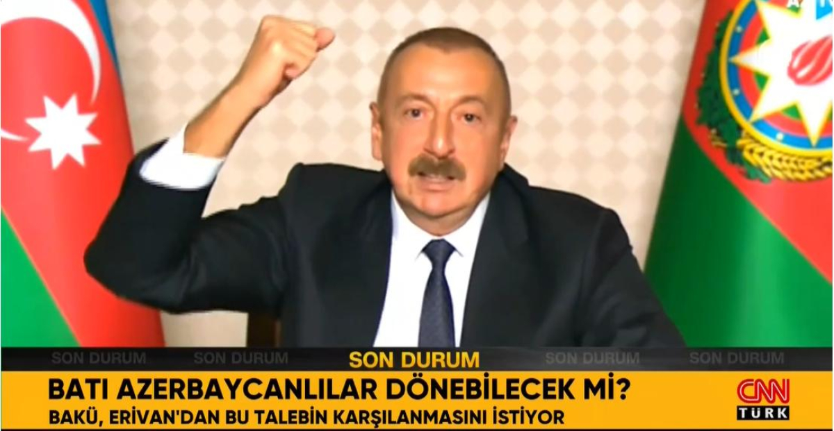 Телеканал CNN Türk подготовил репортаж на тему возвращения в Западный Азербайджан
