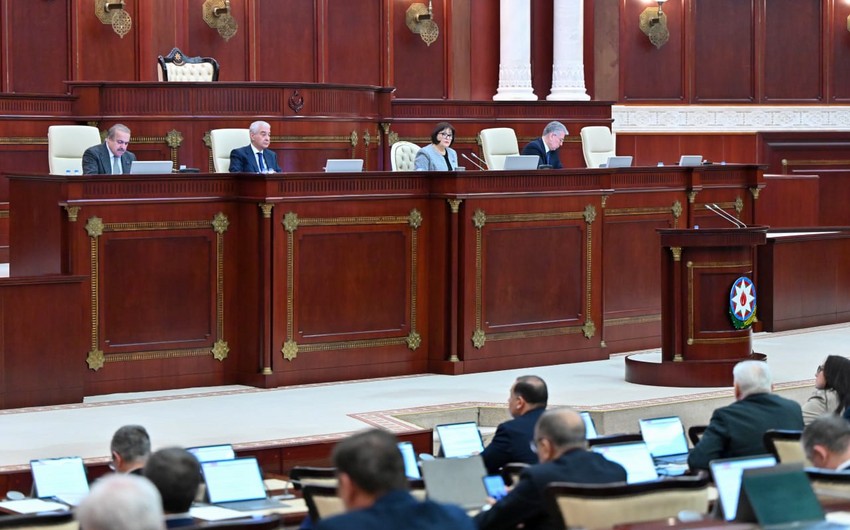 Названы дата и повестка очередного пленарного заседания Милли Меджлиса
