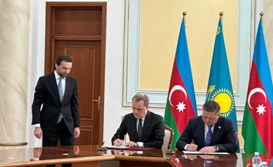 МИД Азербайджана и Казахстана подписали совместный План действий