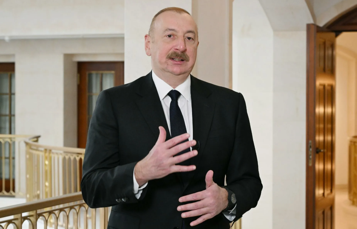 Президент Ильхам Алиев дал интервью телеканалу Euronews