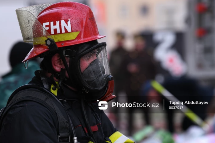 В Товузе произошел пожар в ресторане