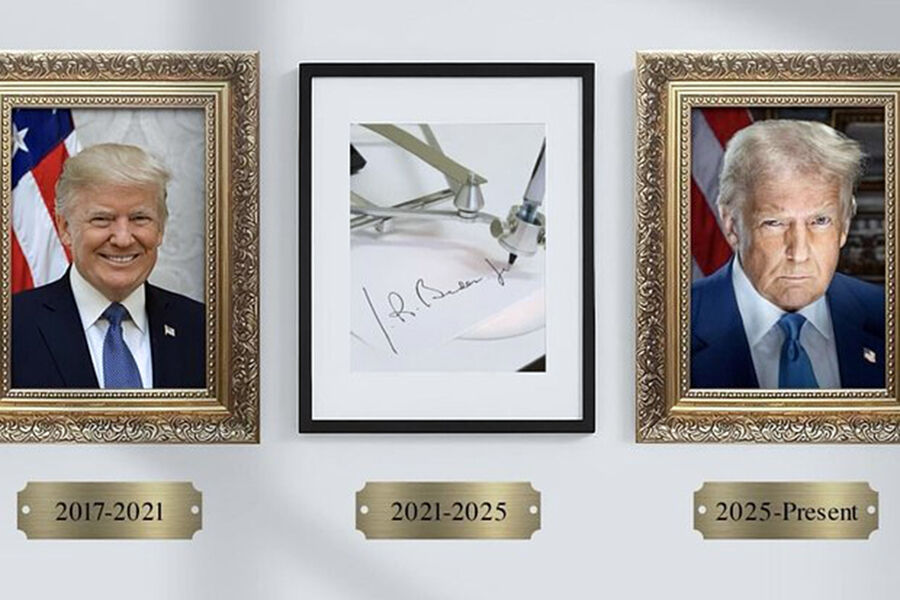 Трамп высмеял Байдена мемом в интернете