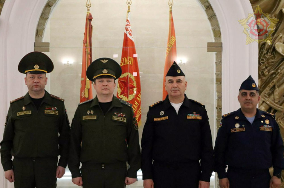 Состоялась рабочая встреча специалистов по военному образованию Азербайджана и Беларуси