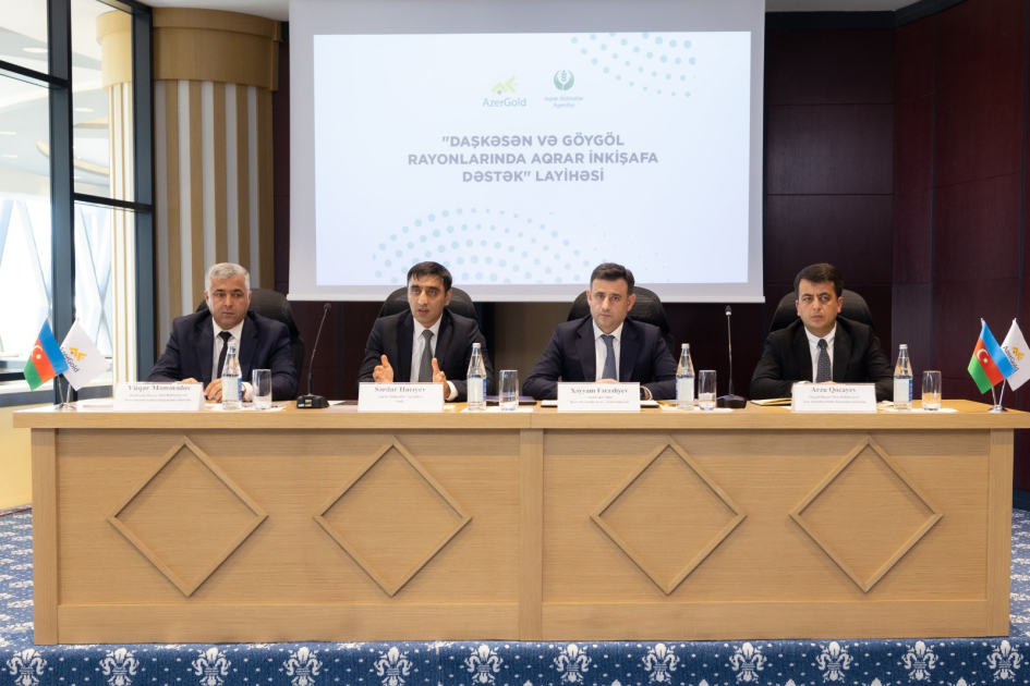 Началась реализация проекта «Поддержка аграрного развития в Дашкесанском и Гейгельском районах»