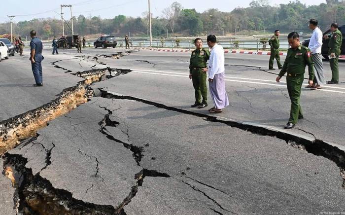 В Мьянме число погибших в результате землетрясения превысило 3,3 тыс. человек

