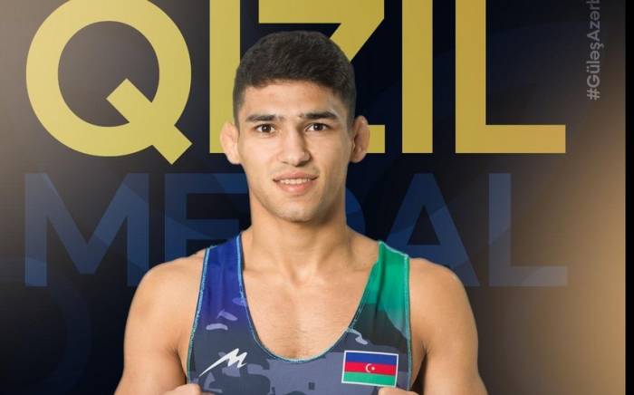 Азербайджанский борец стал чемпионом Европы
