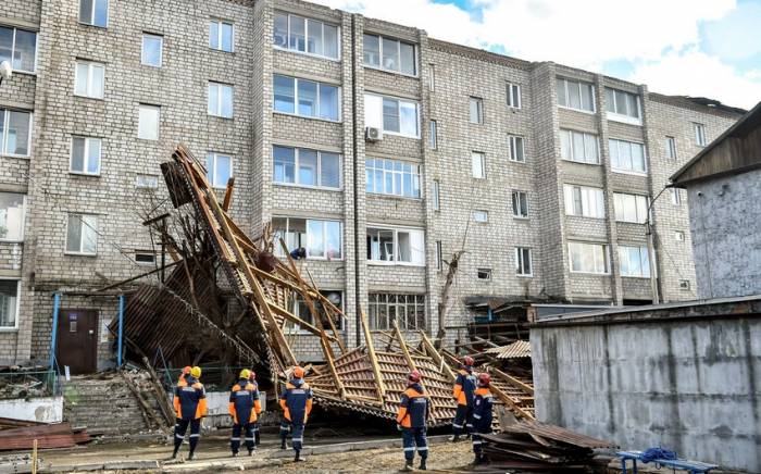 В Красноярском крае более 75 тыс. человек остались без света из-за урагана
