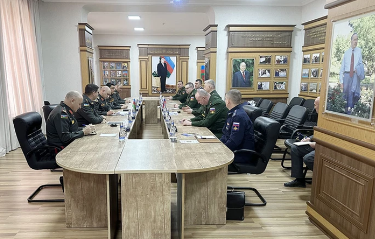 Делегация российской Военной академии посетила Национальный университет обороны