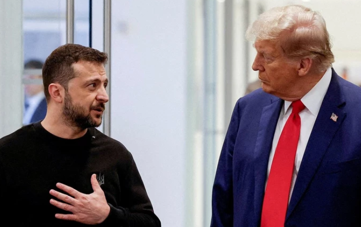 Зеленский и Трамп провели встречу в Риме