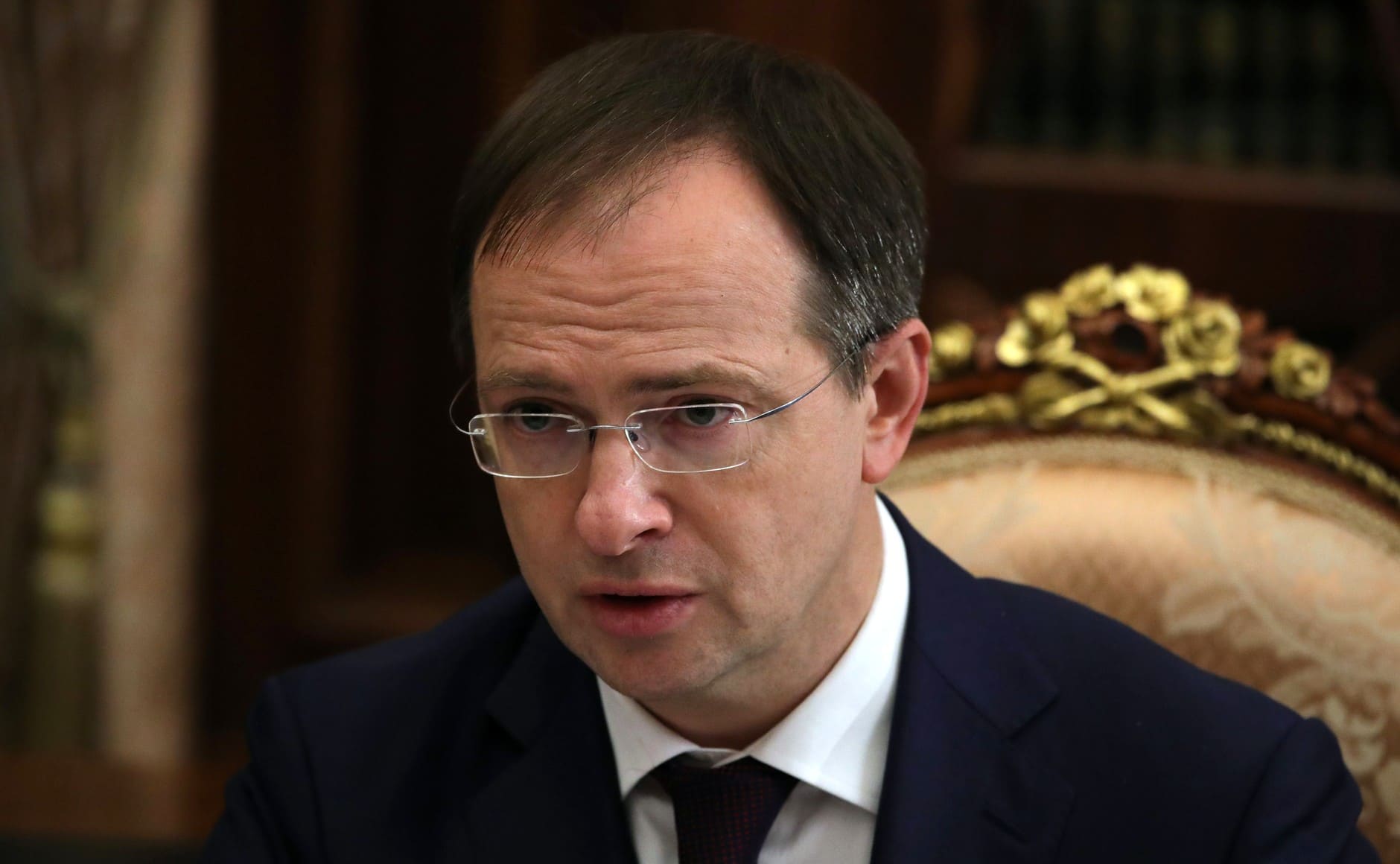 Мединского и его семью внесли в базу «Миротворца»
