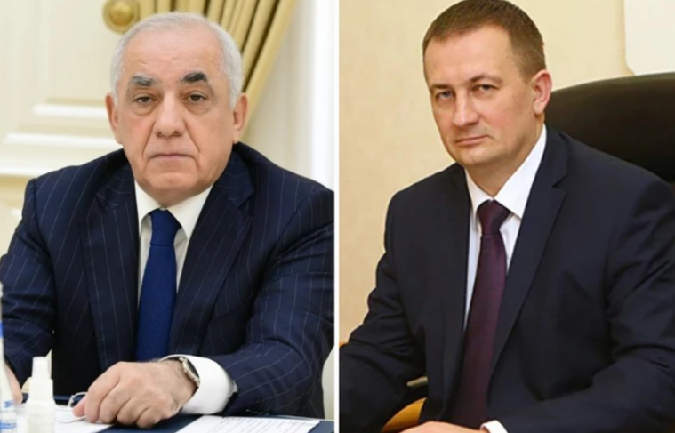 В Баку состоялась встреча в расширенном составе между премьер-министрами Азербайджана и Беларуси