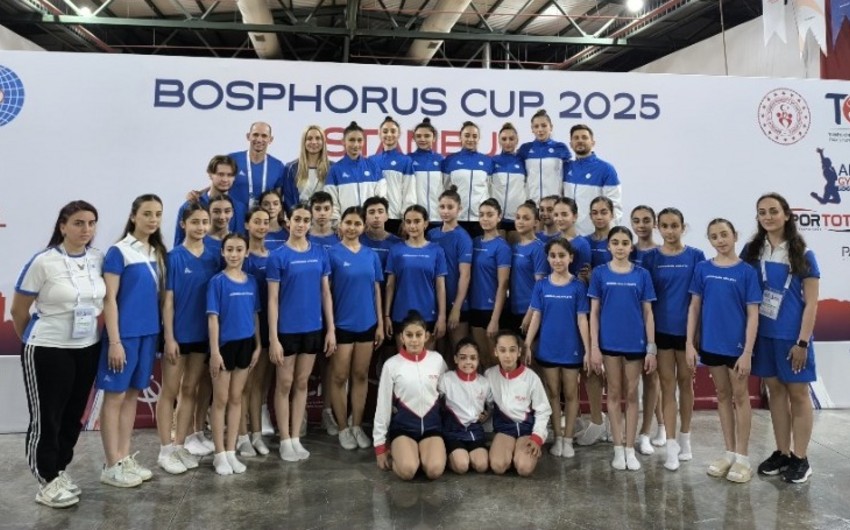 Азербайджанские гимнасты успешно выступили на международном турнире "Bosphorus Open Cup"