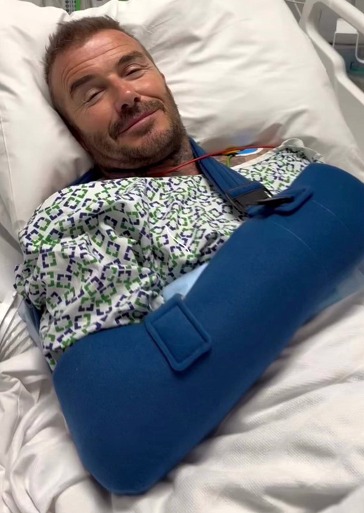 Дэвид Бекхэм попал в больницу
