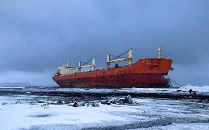 Китай доставит на Сахалин оборудование для снятия с мели сухогруза
