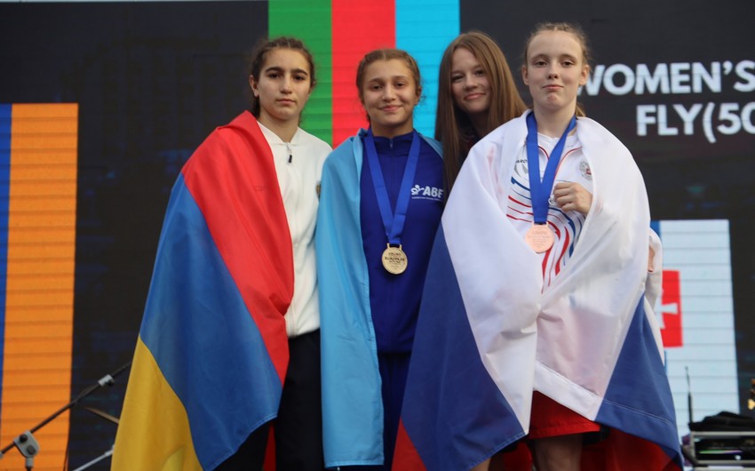 Азербайджанская спортсменка стала чемпионкой Европы, одолев представителя Армени