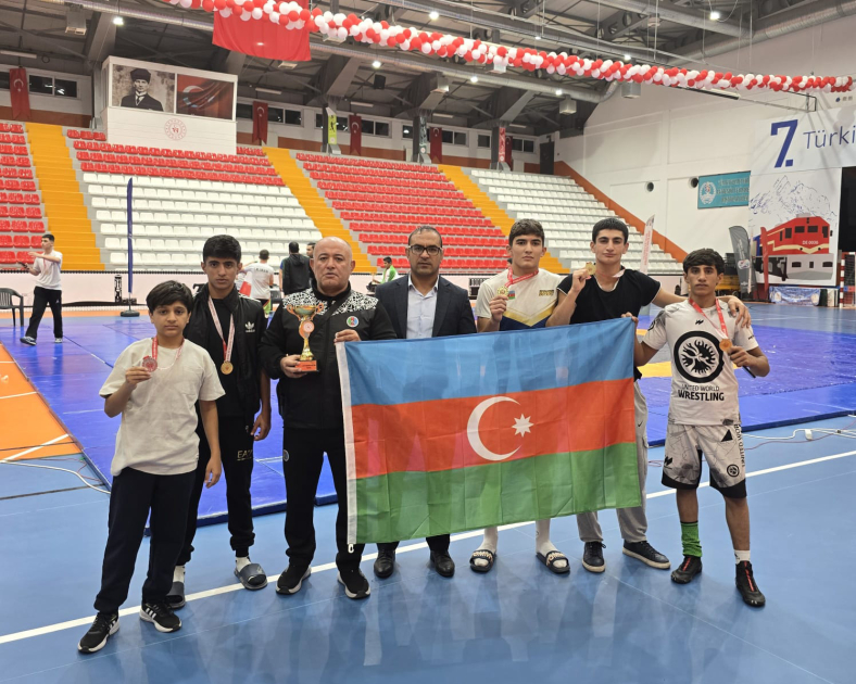 Борцы из Нахчывана завоевали 17 золотых медалей на турнире Ani Cup в Турции