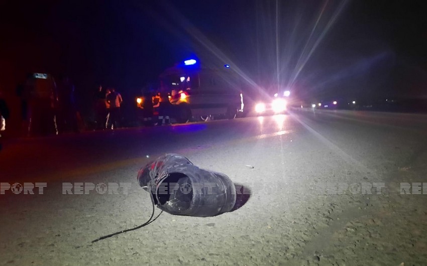 В Товузе произошло смертельное ДТП с участием пешехода