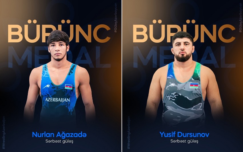 Два азербайджанских борца завоевали бронзовые медали на чемпионате мира в Болгарии