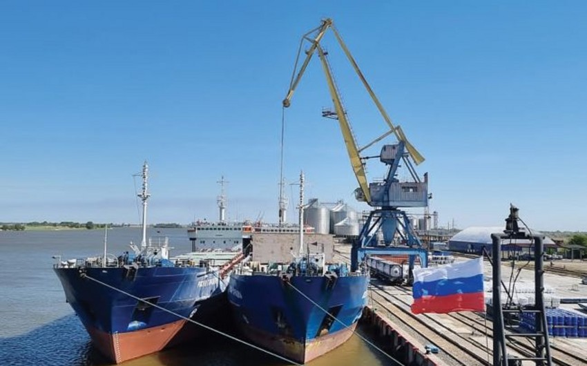 Силы обороны Украины атаковали российский порт "Оля" в Астраханской области
