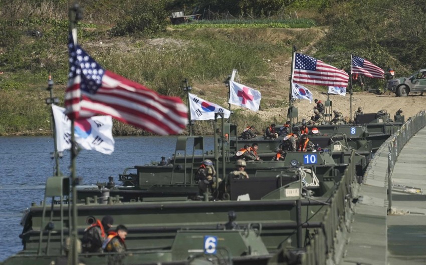 Корея и США проведут масштабные военные учения
