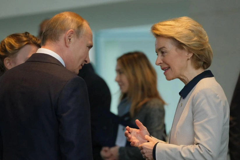 Фон дер Ляйен назвала Путина "хищником"