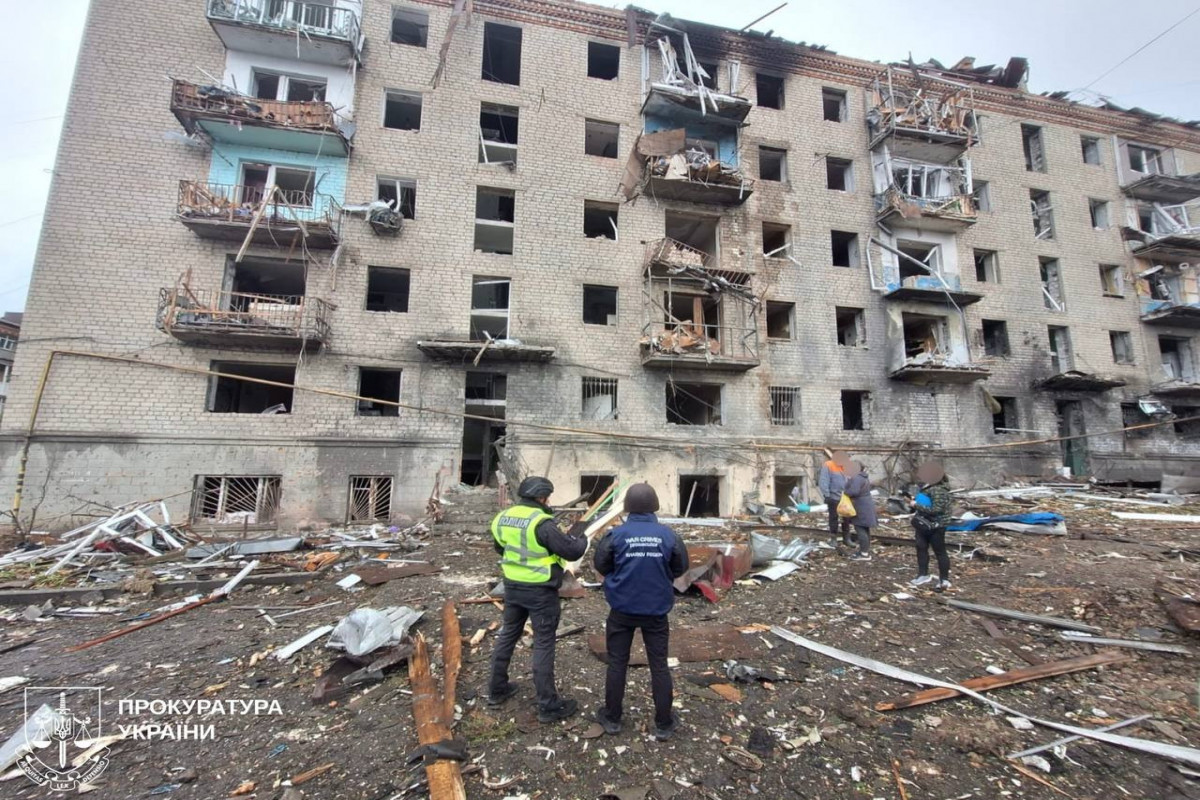 В результате ракетного удара России по Украине погиб один человек, 16 ранены
