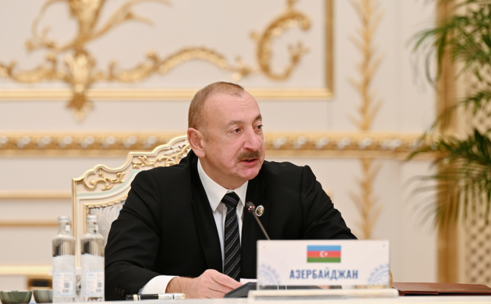 Ильхам Алиев поделился кадрами поездки в Таджикистан