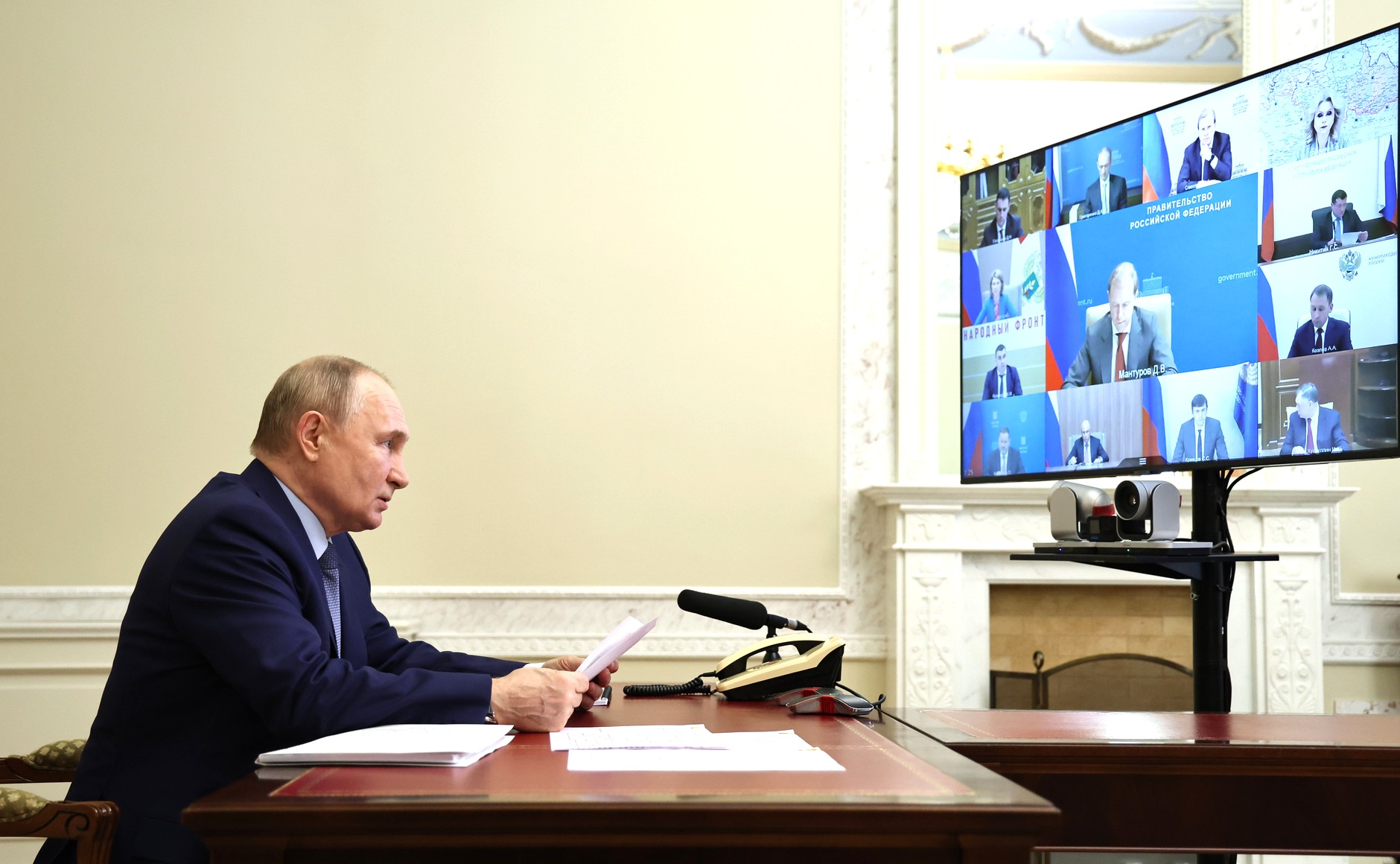 Путин провел тренировку ядерных сил с межконтинентальными ракетами