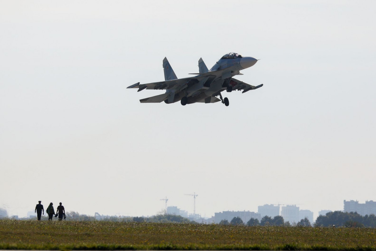 В России потерпел крушение Су-30, экипаж погиб
