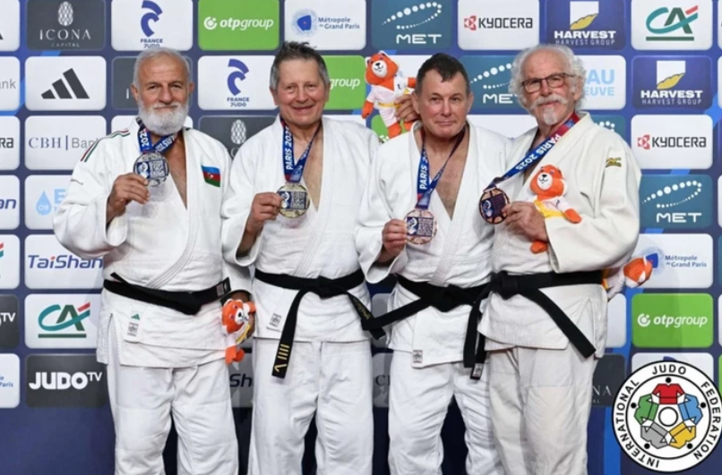 Азербайджанские дзюдоисты-ветераны завоевали 6 медалей на чемпионате мира
