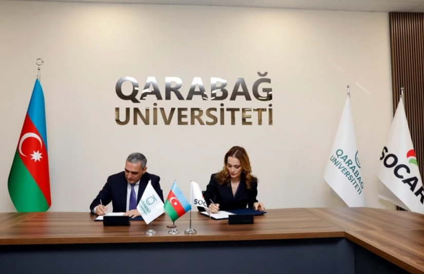 Подписан договор между SOCAR и Карабахским университетом