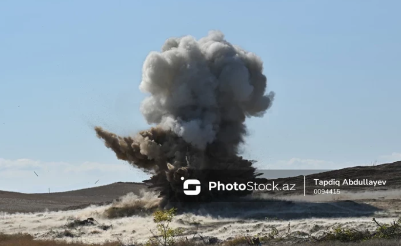 В Лачыне на мине подорвался азербайджанский военнослужащий