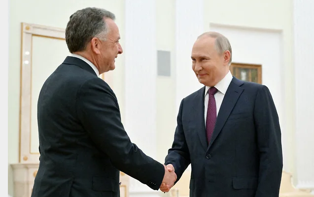 Кремль: Встреча Путина с Уиткоффом пройдет завтра

