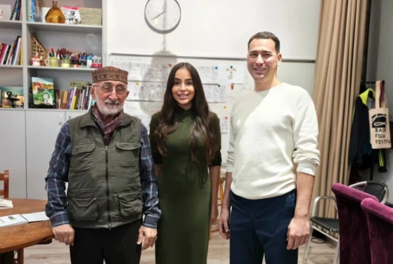 Лейла Алиева встретилась с творческим коллективом ANİMAFİLM Studio