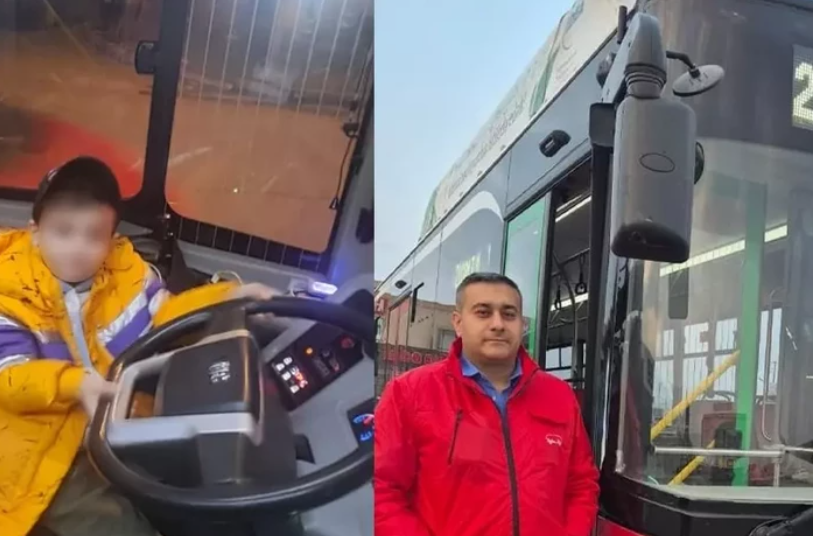 Водитель BakuBus предотвратил возможное похищение маленького ребенка