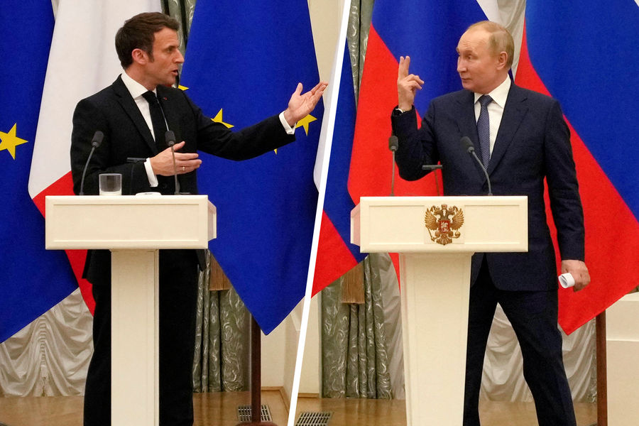 Макрон не планирует общаться с Путиным