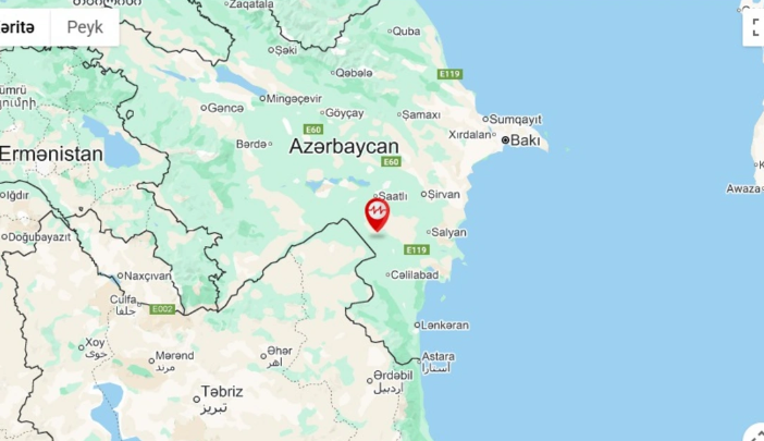 В Билясуварском районе произошло землетрясение