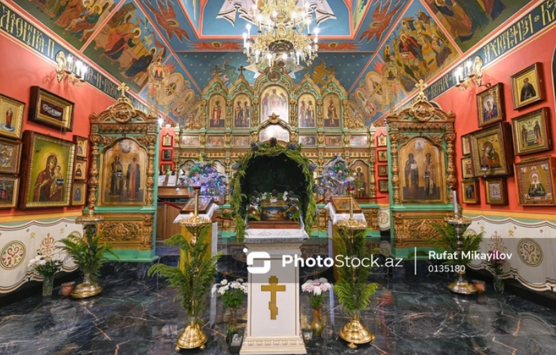 Русский православный храм в Баку восстановлен в историческом облике