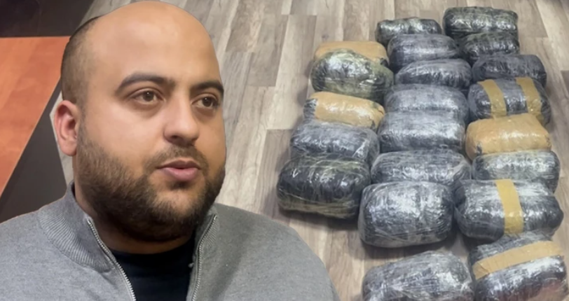 В Баку задержан мужчина с более чем 22 кг марихуаны