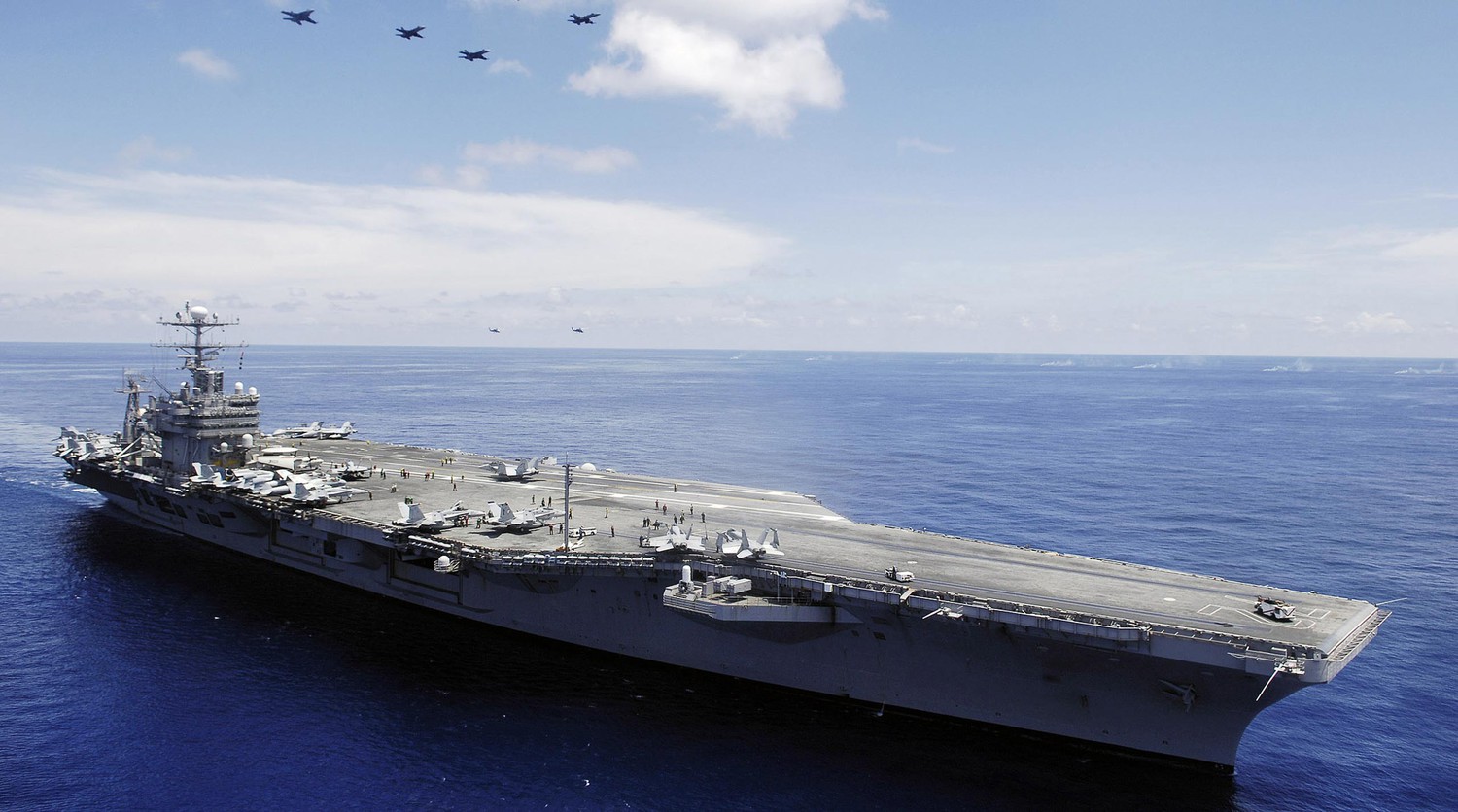 Американский авианосец достиг Аравийского моря