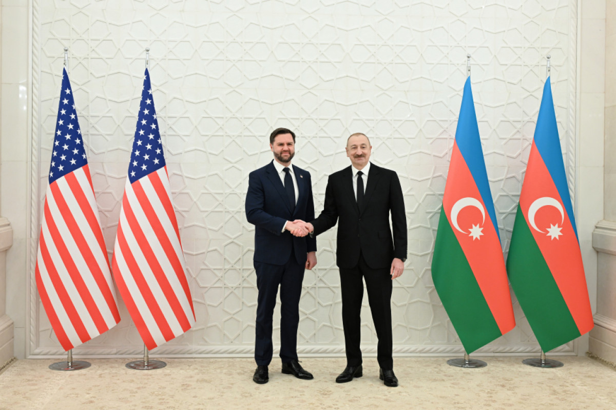 Президент Азербайджана и вице-президент США выступили с заявлениями для прессы